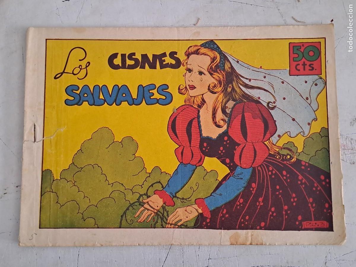 C&oacute;mics: Cuadernos selectos 29, los cisnes salvajes, Cisne en buen estado - Foto 1