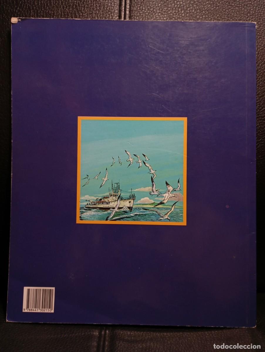 C&oacute;mics: COUSTEAU - LA ISLA DE LOS TIBURONES - COMIC - 1995 - EDICIONES FOLIO - Foto 2