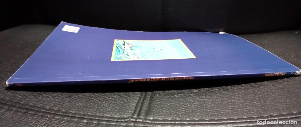 C&oacute;mics: COUSTEAU - LA ISLA DE LOS TIBURONES - COMIC - 1995 - EDICIONES FOLIO - Foto 3