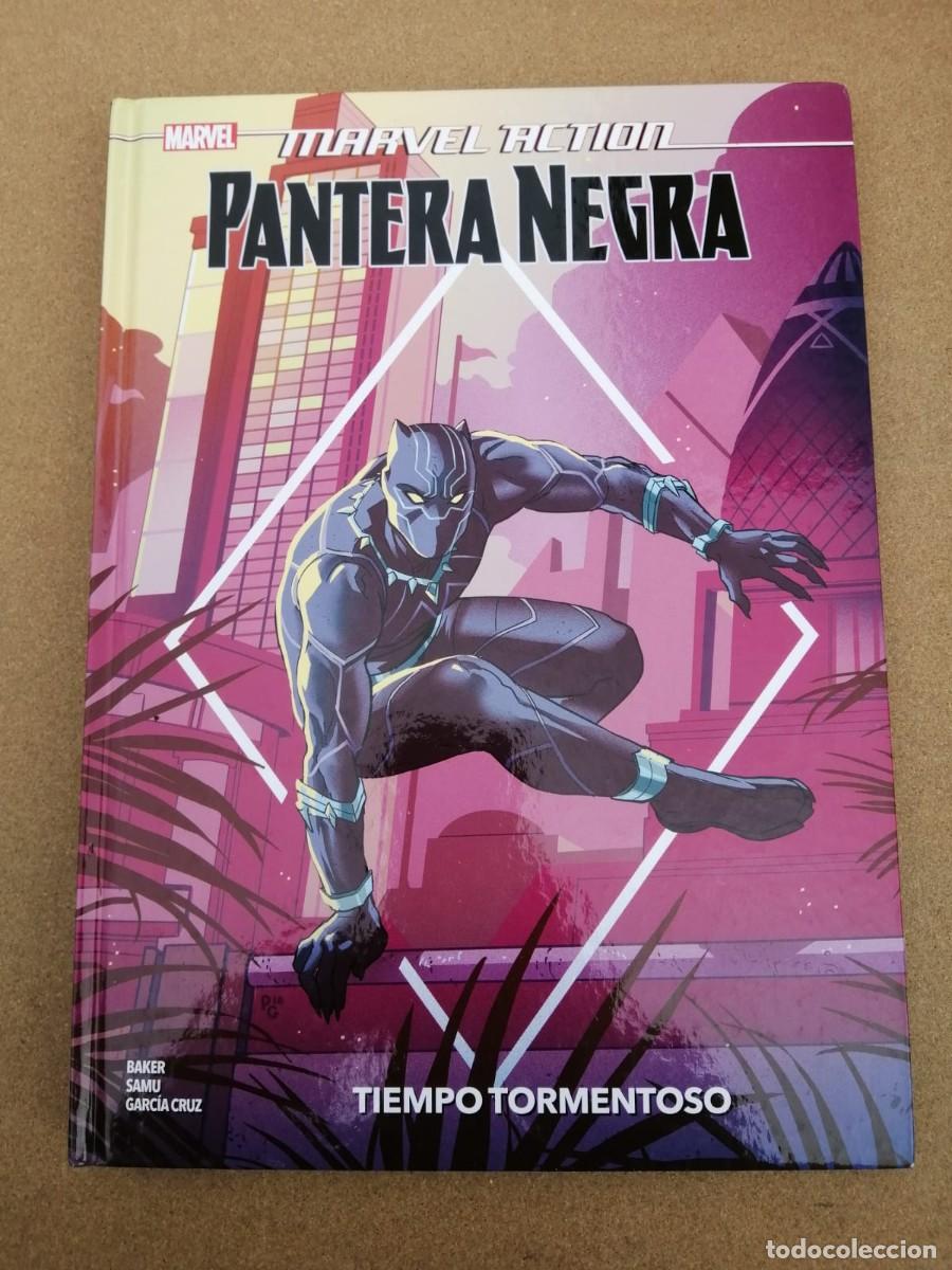 C&oacute;mics: COMIC MARVEL ACTION. PANTERA NEGRA (TIEMPO TORMENTOSO) - Foto 1