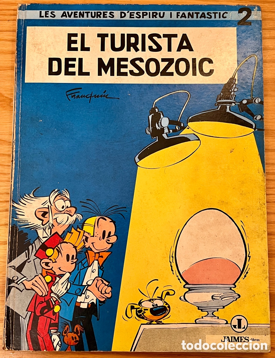 C&oacute;mics: N&deg;2 El turista del Mesozoic. 1&ordf; Edici&oacute;n Catal&agrave; 1964 - Foto 1