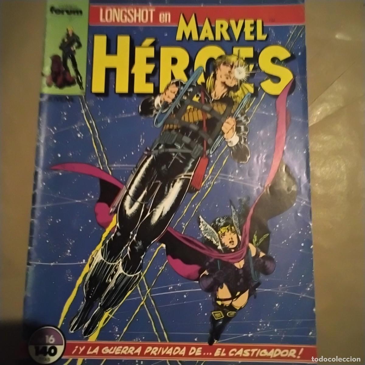 C&oacute;mics: MARVEL HEROES LONGSHOT NUMERO 16 - Foto 1