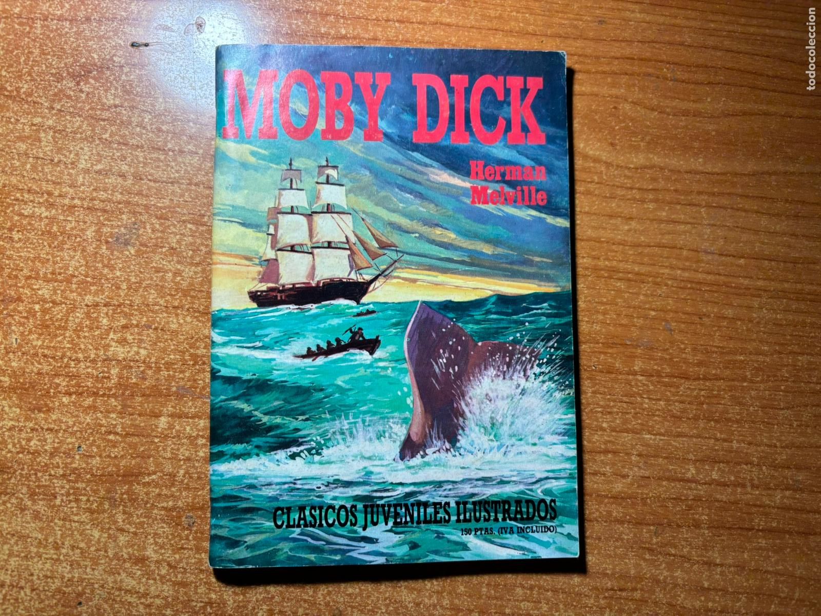 C&oacute;mics: CL&Aacute;SICOS JUVENILES ILUSTRADOS: MOBY DICK. - Foto 1