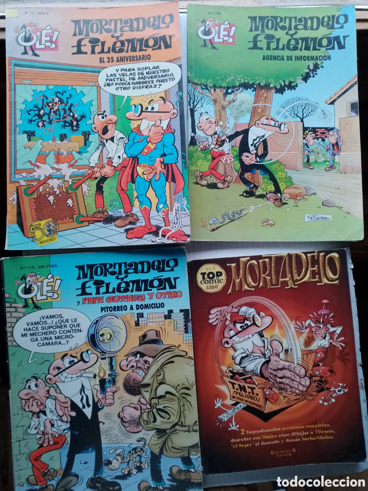 C&oacute;mics: TEBEOS - MORTADELO Y FILEMON - Foto 1