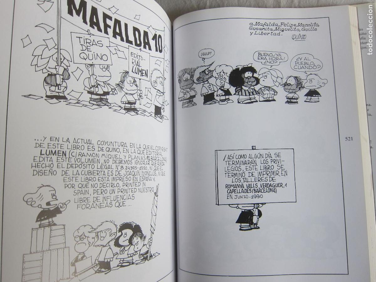 C&oacute;mics: TODO MAFALDA - QUINO (LUMEN) EDICI&Oacute;N DEFINITIVA. COMIC - Foto 7
