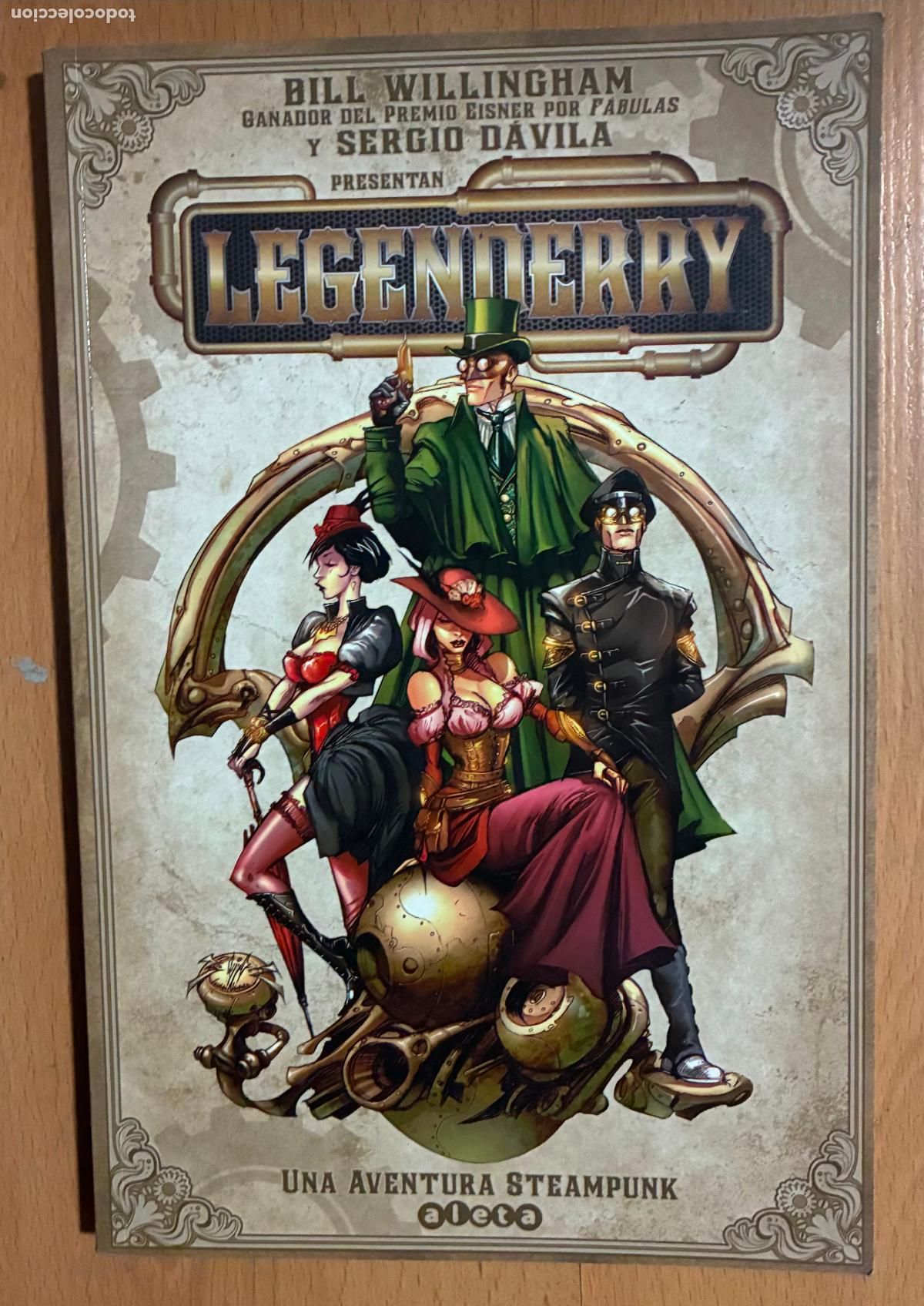 C&oacute;mics: LEGENDERRY, Una Aventura Steampunk - Foto 1