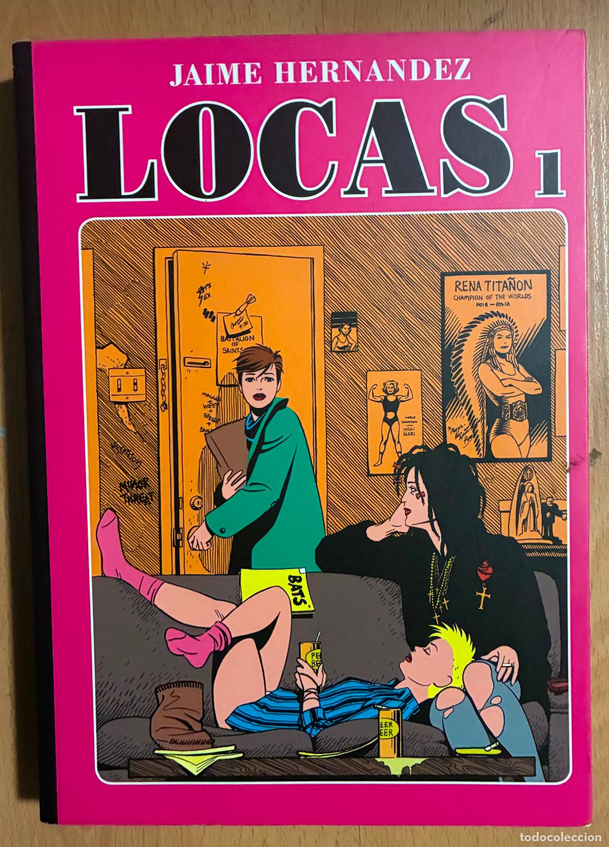 C&oacute;mics: LOCAS 1, JAIME HERNANDEZ La Cupula - Foto 1