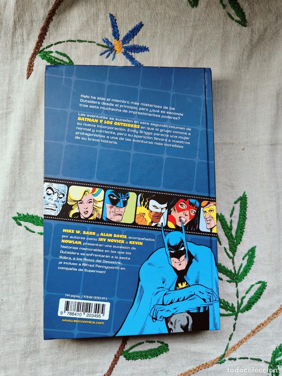C&oacute;mics: Batman y los Outsiders. Volumen 2. Mike W. Barr. ECC. DC Comics. Edici&oacute;n en tapa dura. - Foto 3