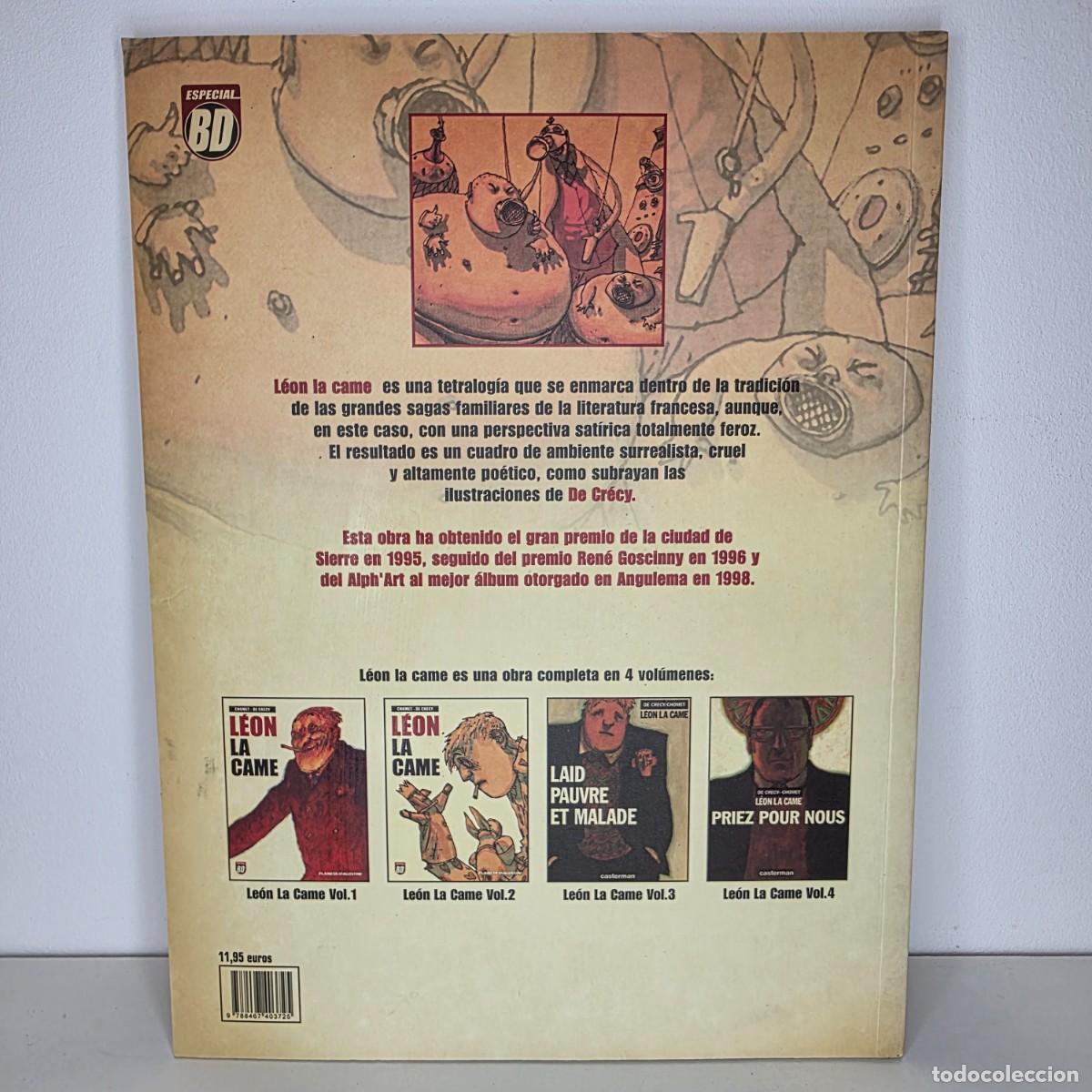 C&oacute;mics: L&eacute;on la Came - Vol.2 - Chomet de grecy - Planeta de agostini a&ntilde;o 2004 - Foto 2
