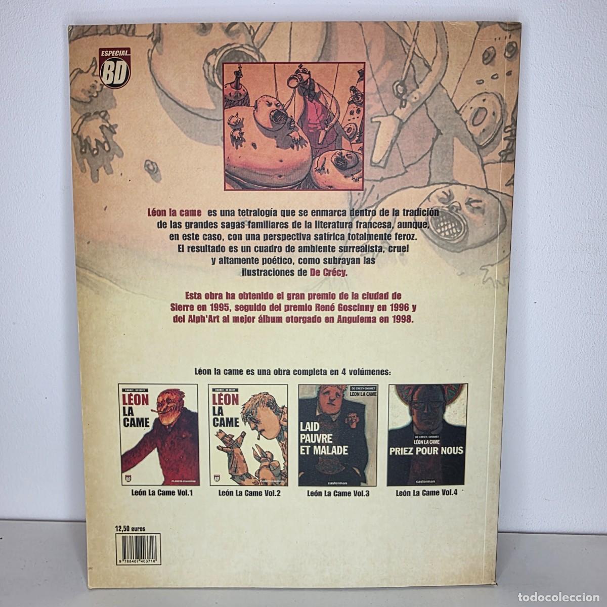 C&oacute;mics: L&eacute;on la came - Vol.1 - chomet de Grecy - Planeta de agostini a&ntilde;o 2003 - Foto 2