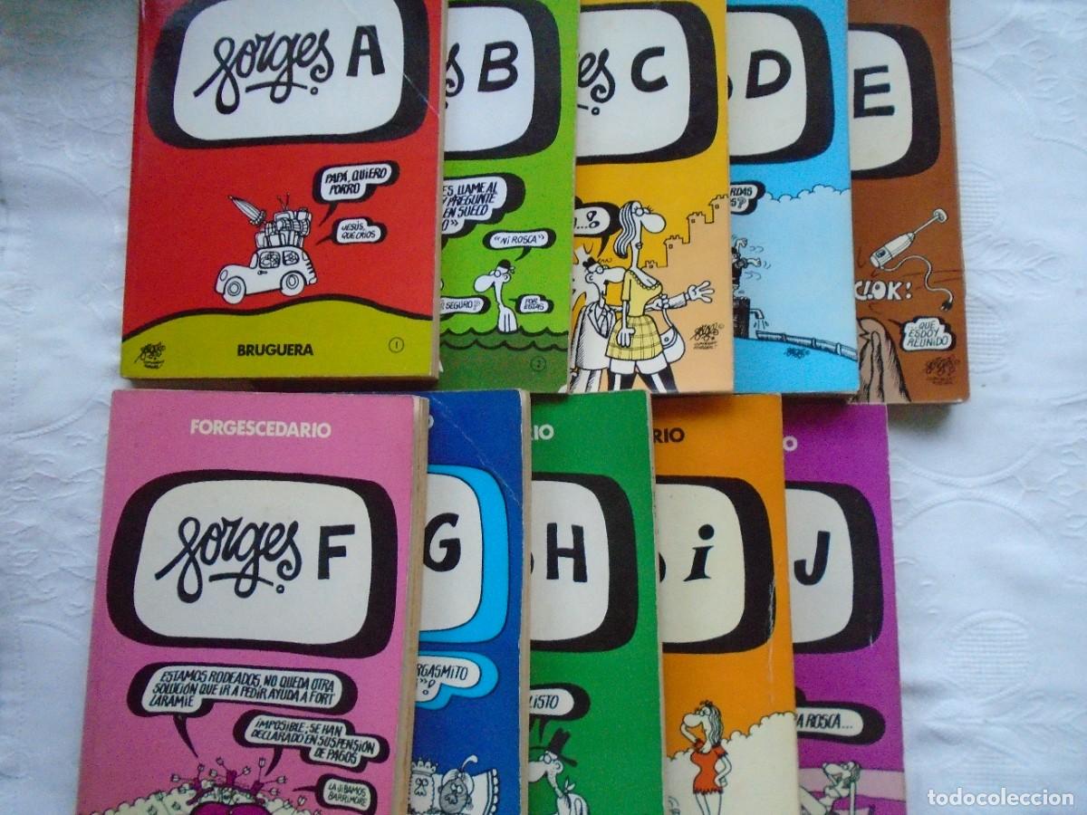 C&oacute;mics: FORGES. FORGESCEDARIO. 1979-80. PRIMERA EDICI&Oacute;N. OBRA COMPLETA. - Foto 1