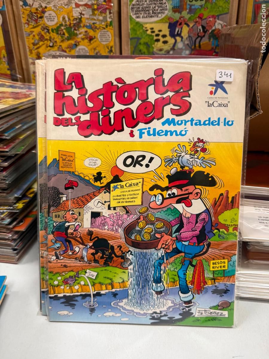 C&oacute;mics: MORTADEL-LO I FILEMO LA HISTORIA DELS DINERS - EN CATALAN - Foto 1