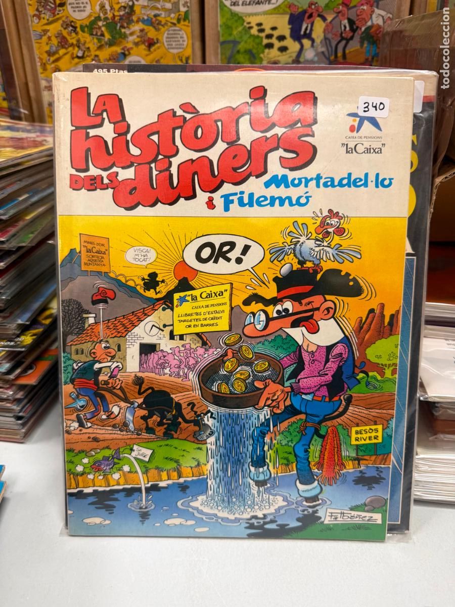 C&oacute;mics: MORTADEL-LO I FILEMO LA HISTORIA DELS DINERS - EN CATALAN - Foto 1