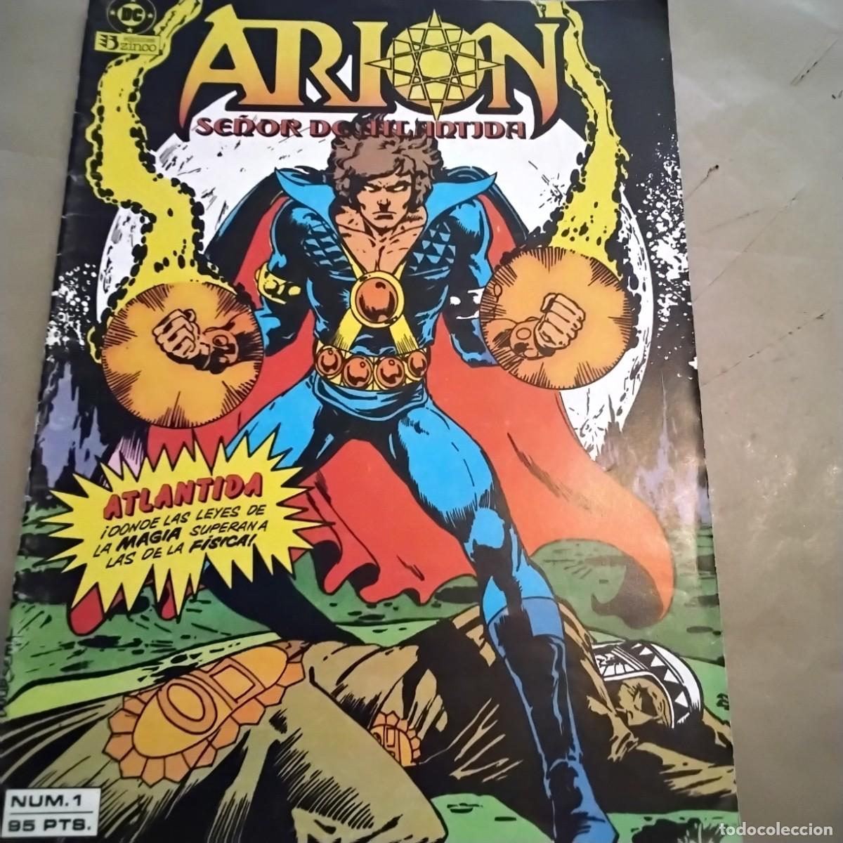 C&oacute;mics: ARION SE&Ntilde;OR DE ATLANTIS NUMERO 1 ZINCO - Foto 1