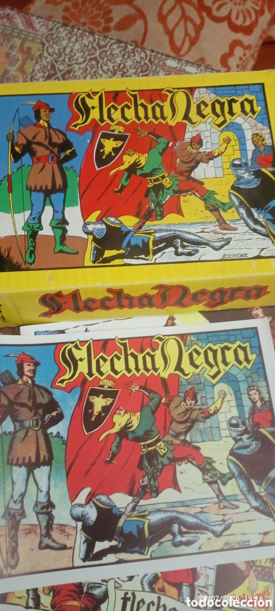 C&oacute;mics: COMIC COLECCI&Oacute;N COMPLETA EN FACS&Iacute;MIL DE FLECHA NEGRA - 23 NUMEROS - REEDICION - Foto 2