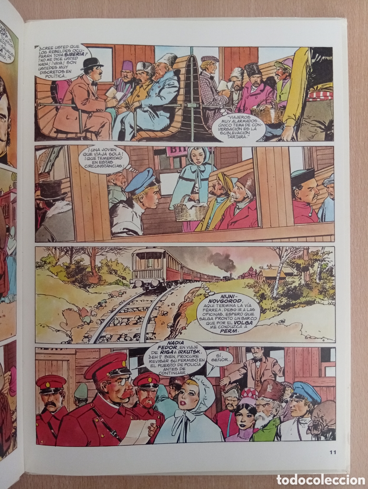 C&oacute;mics: MIGUEL STROGOFF. Julio Verne - Foto 12