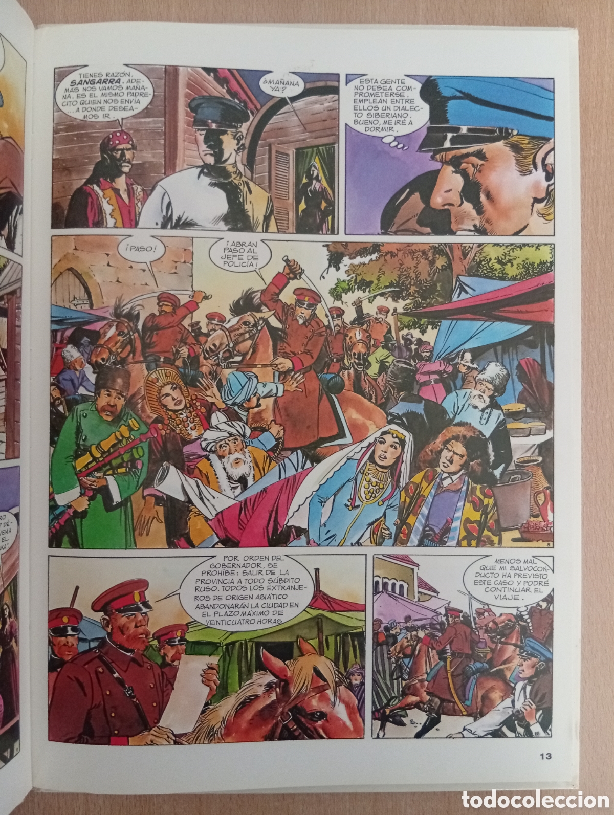 C&oacute;mics: MIGUEL STROGOFF. Julio Verne - Foto 13