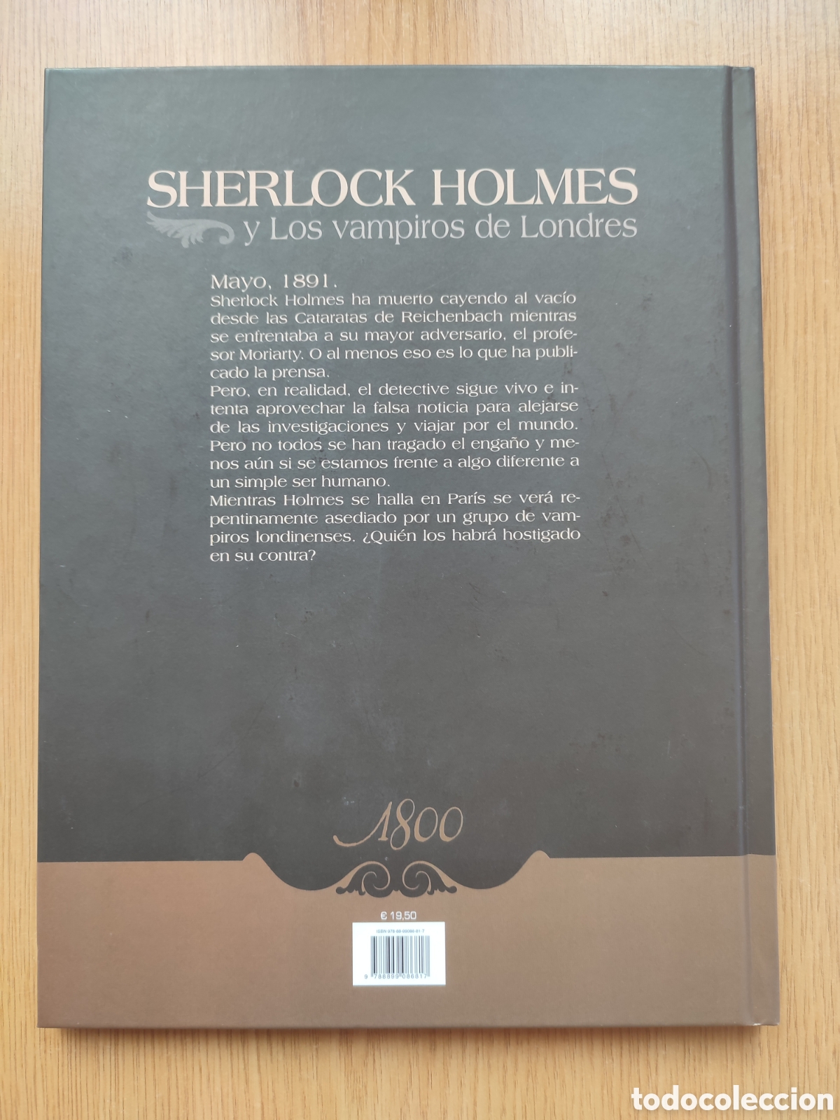 C&oacute;mics: Sherlock Holmes y los vampiros de Londres. 001 ediciones - Foto 2