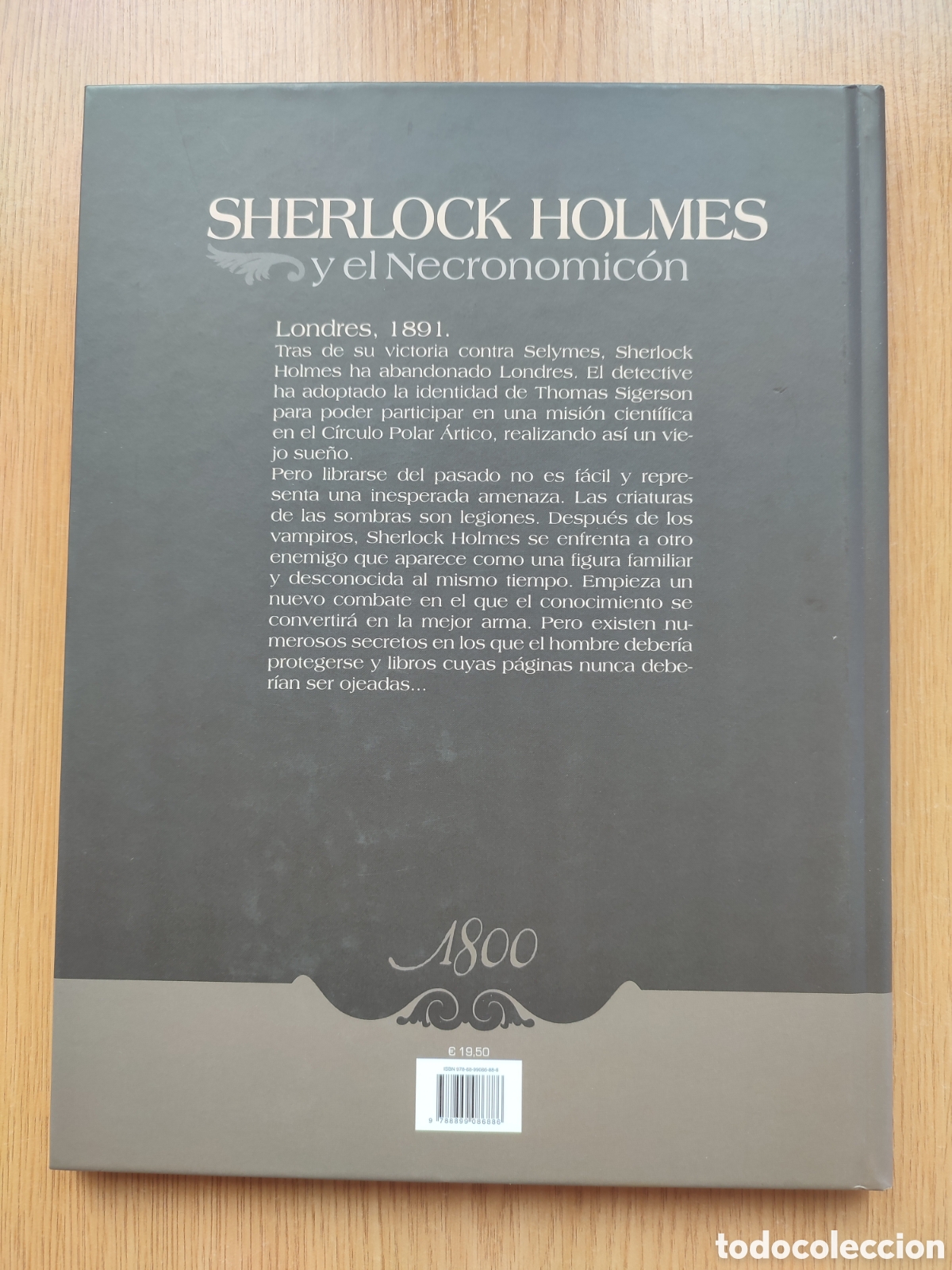 C&oacute;mics: Sherlock Holmes y el Necronomicon. 001 ediciones - Foto 2