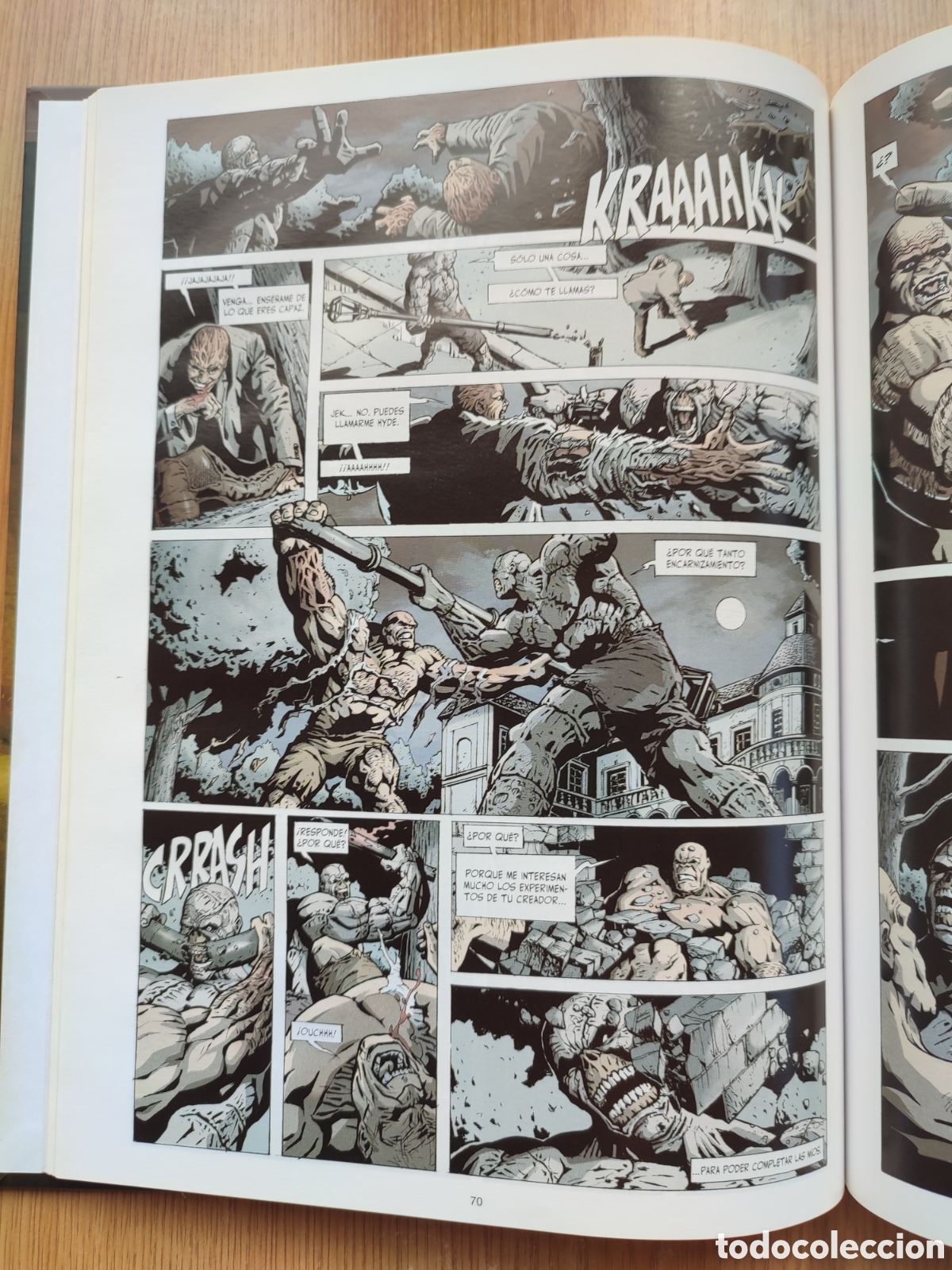 C&oacute;mics: Mister Hyde contra Frankenstein. 001 ediciones - Foto 3