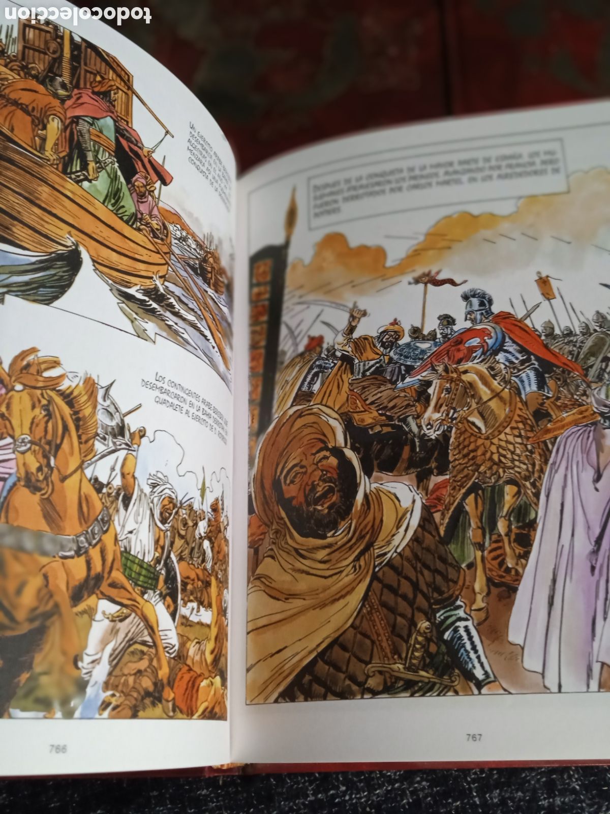 C&oacute;mics: HISTORIA UNIVERSAL EN COMIC -LOTE DE 3 TOMOS -ED. EDITORIAL ROASA - Foto 3