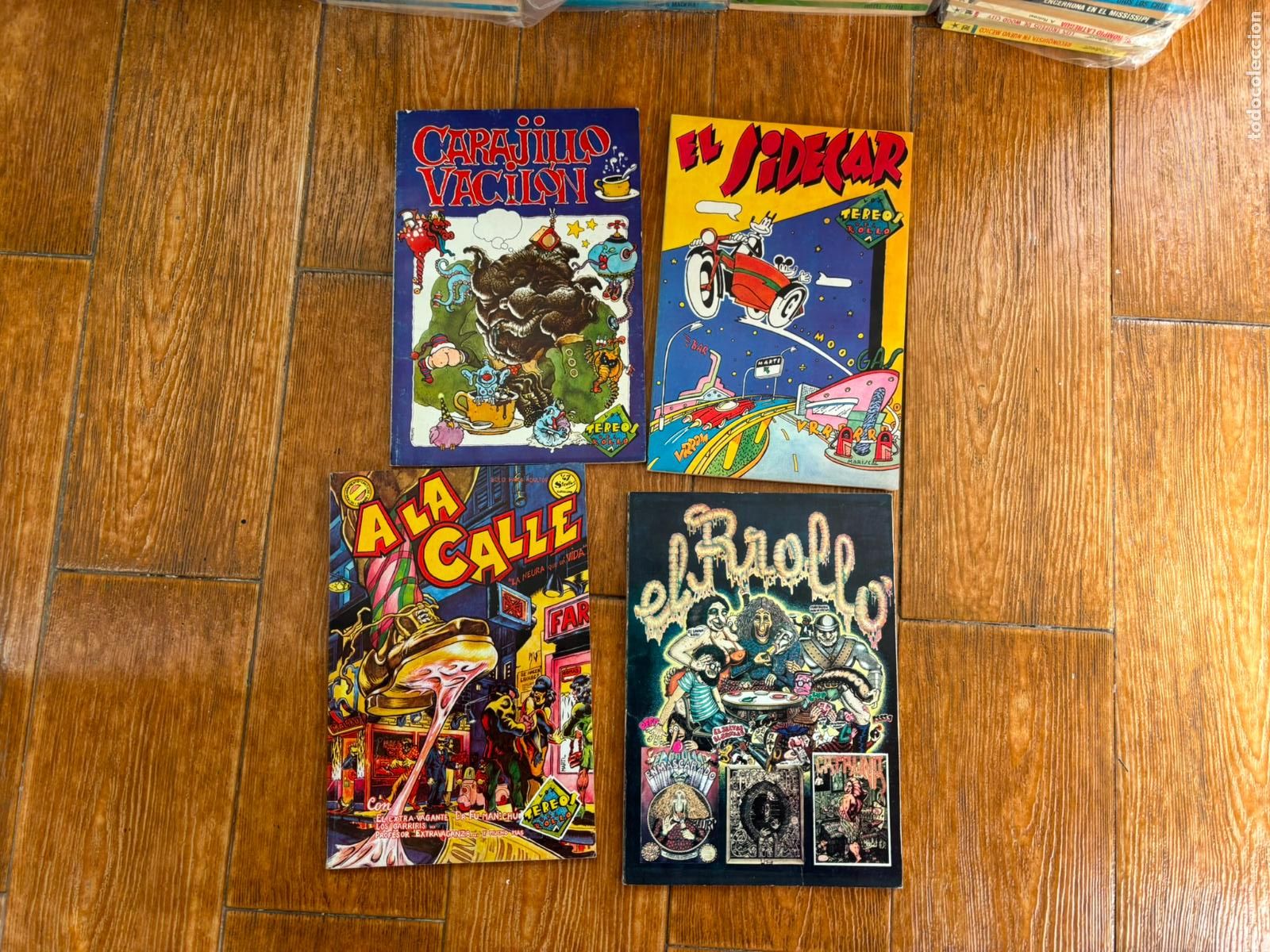 C&oacute;mics: TEBEOS DEL ROLLO LOS 4 ALBUMES COLECCION COMPLETA - Foto 1