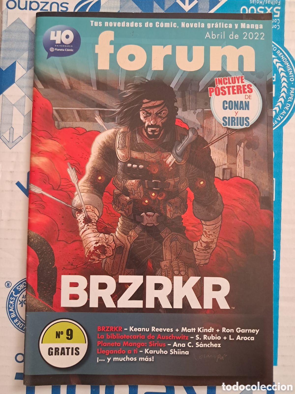 C&oacute;mics: Revista Forum 9. Castellano. - Foto 1