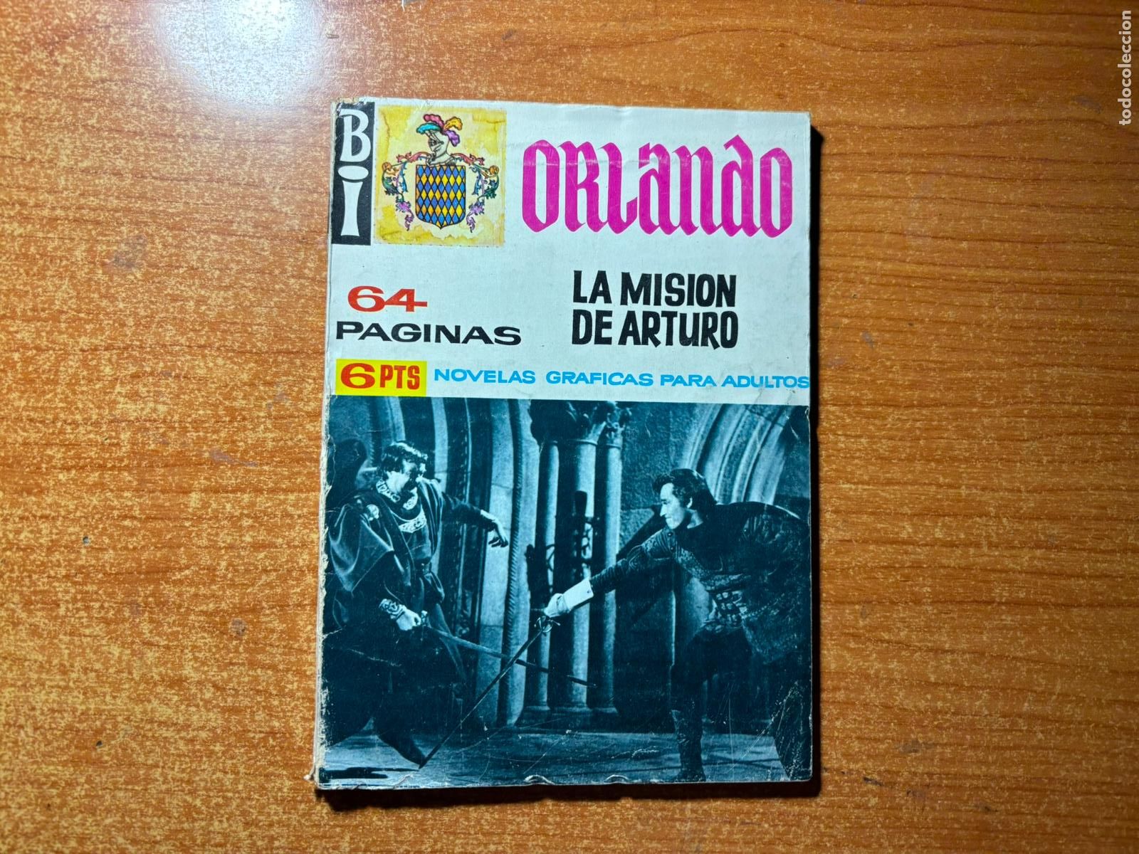 C&oacute;mics: ORLANDO N&ordm; 2 EDITORIAL EDICIONES A. DE A. BOLSILIBROS IVARS 1966 - Foto 1