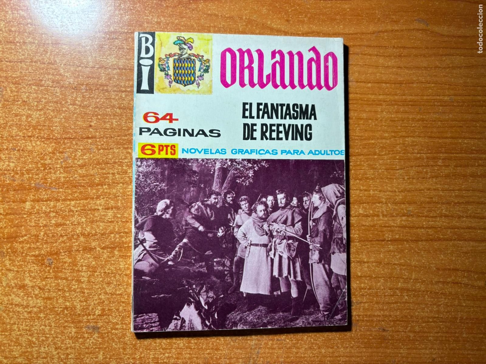 C&oacute;mics: ORLANDO N&ordm; 4 EDITORIAL EDICIONES A. DE A. BOLSILIBROS IVARS 1966 - Foto 1