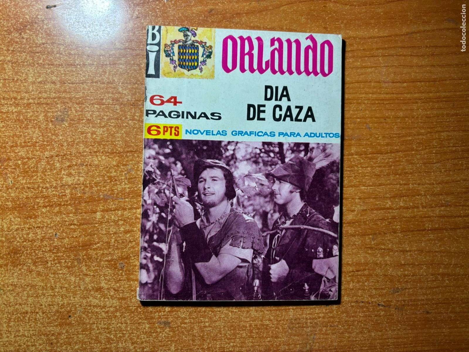 C&oacute;mics: ORLANDO N&ordm; 5 EDITORIAL EDICIONES A. DE A. BOLSILIBROS IVARS 1966 - Foto 1