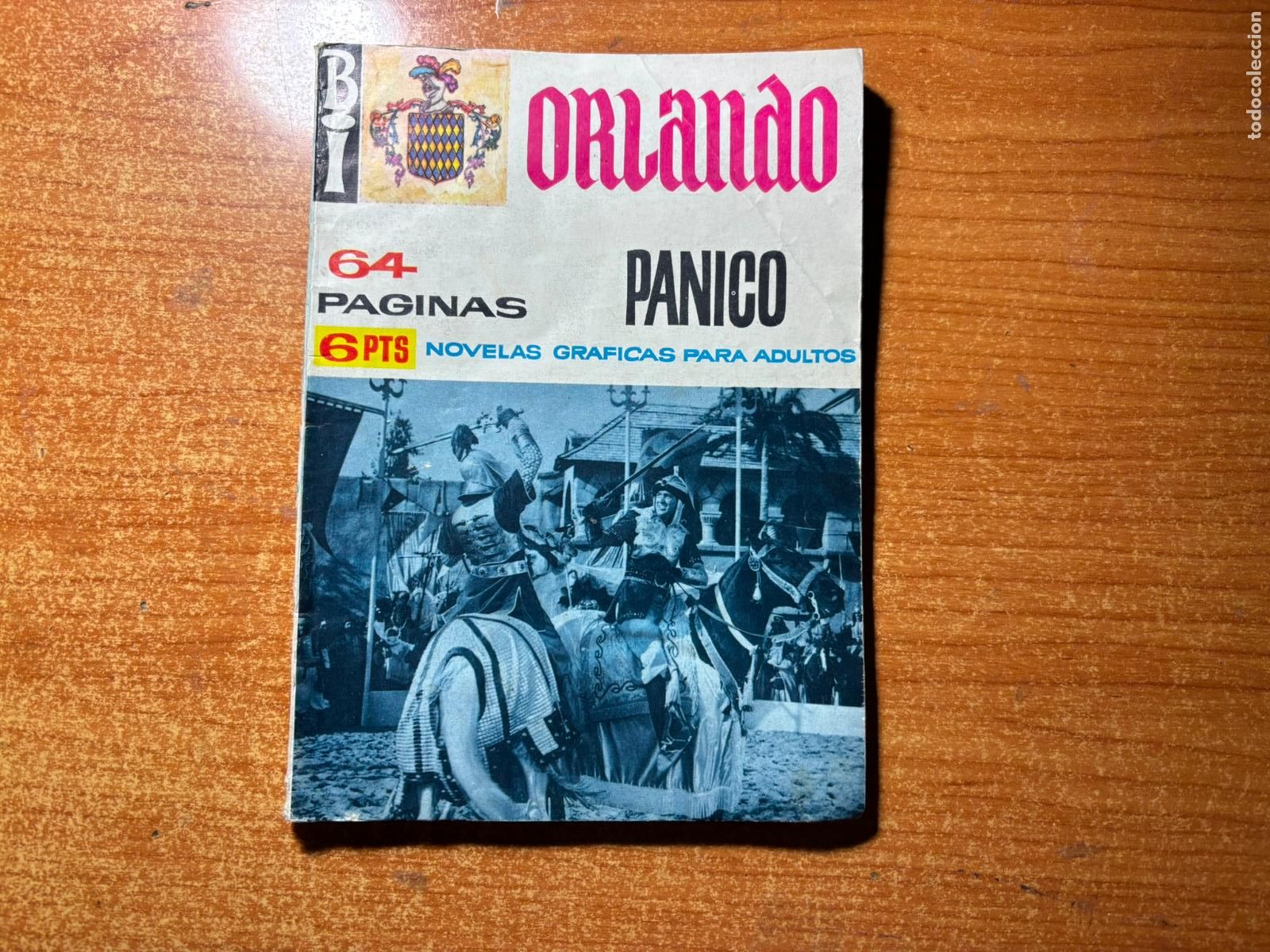 C&oacute;mics: ORLANDO N&ordm; 7 EDITORIAL EDICIONES A. DE A. BOLSILIBROS IVARS 1966 - Foto 1