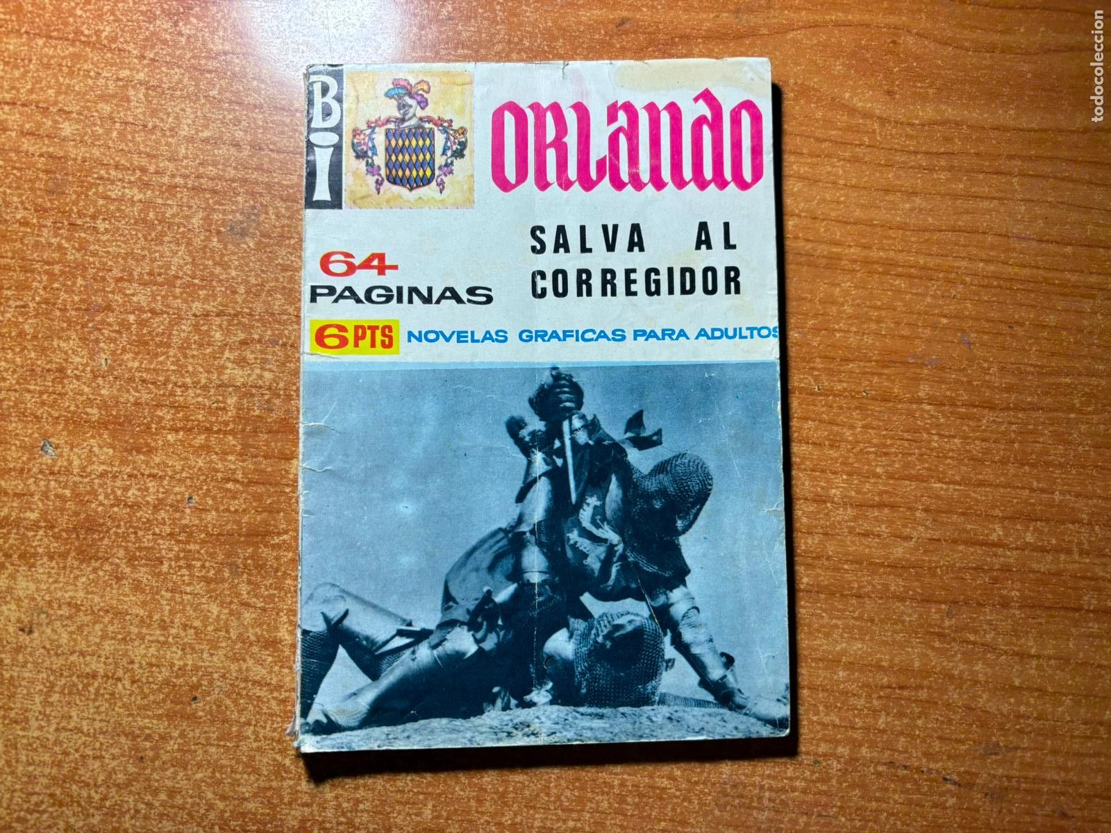 C&oacute;mics: ORLANDO N&ordm; 15 EDITORIAL EDICIONES A. DE A. BOLSILIBROS IVARS 1966 - Foto 1