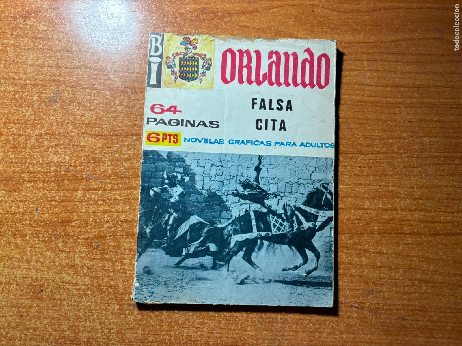 C&oacute;mics: ORLANDO N&ordm; 11 EDITORIAL EDICIONES A. DE A. BOLSILIBROS IVARS 1966 - Foto 1
