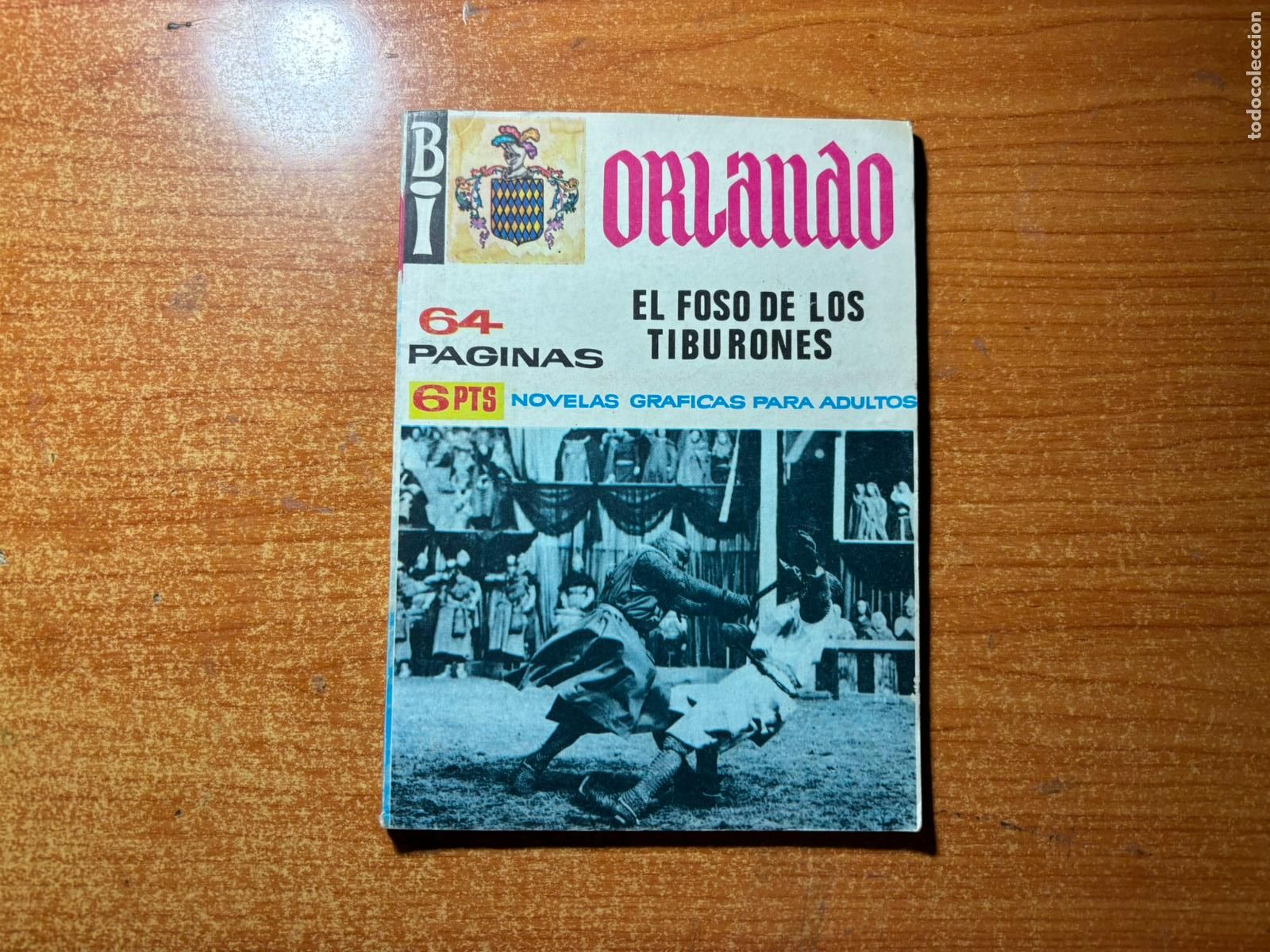 C&oacute;mics: ORLANDO N&ordm; 9 EDITORIAL EDICIONES A. DE A. BOLSILIBROS IVARS 1966 - Foto 1
