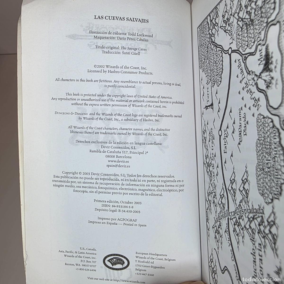 C&oacute;mics: Dungeons & Dragons - Las cuevas salvajes - T. H. Lain - a&ntilde;o 2003 - Foto 3