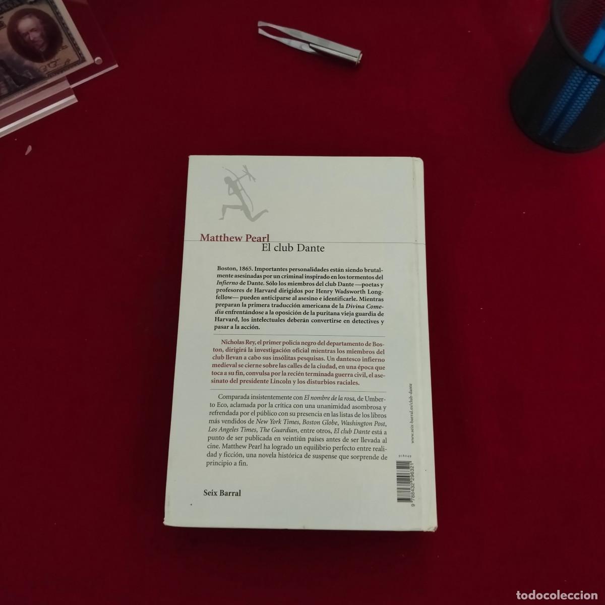 C&oacute;mics: Libro El Club Dante tapa dura - Foto 1