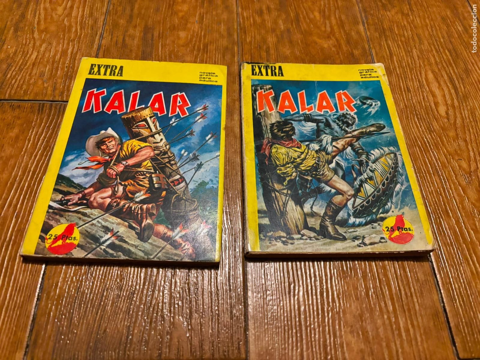 C&oacute;mics: KALAR EXTRA COLECCION COMPLETA 2 EJEMPLARES EDITORIAL BOIXHER 1970 - Foto 1