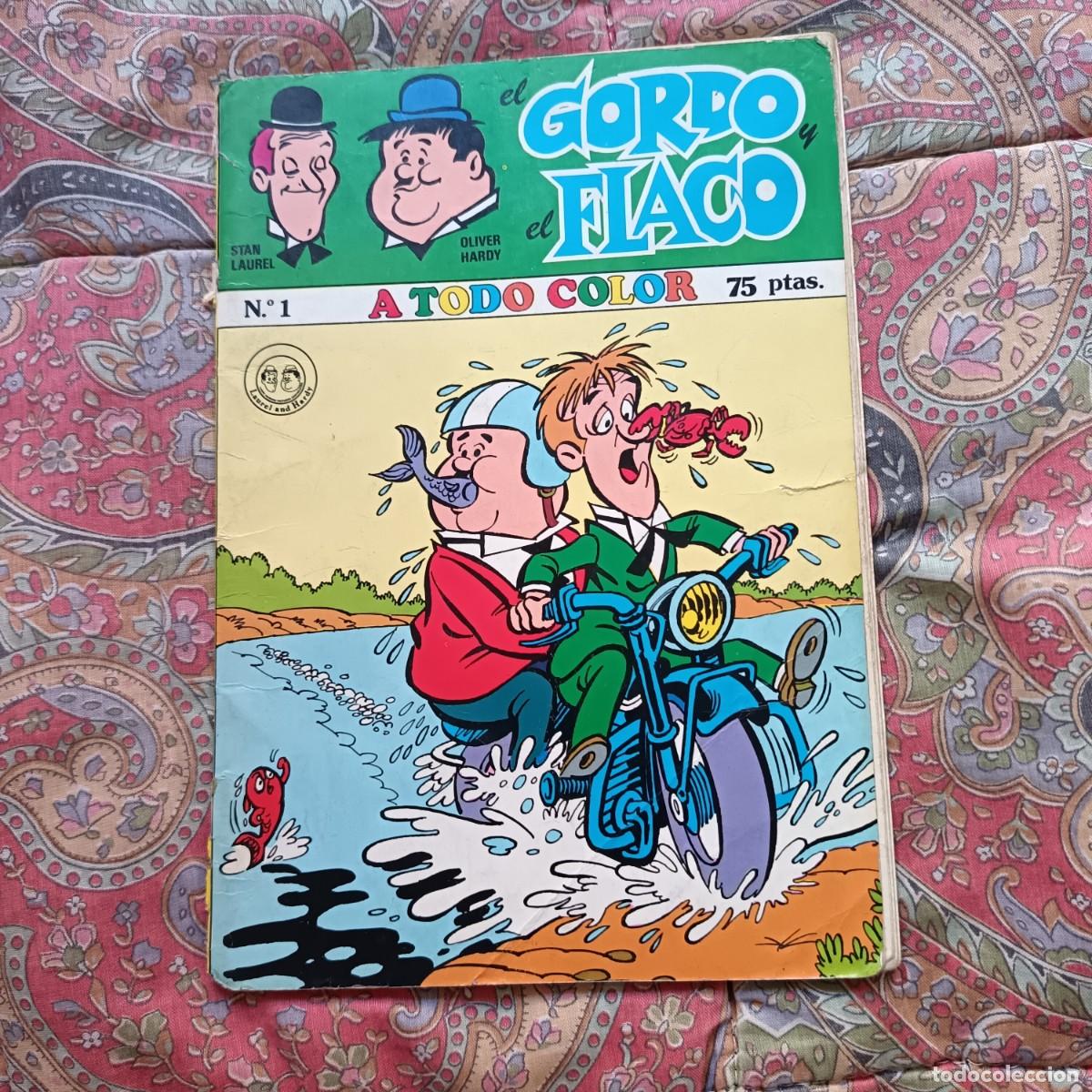 C&oacute;mics: TEBEO EL GORDO Y EL FLACO NUM 1 A&Ntilde;O1980 - Foto 1