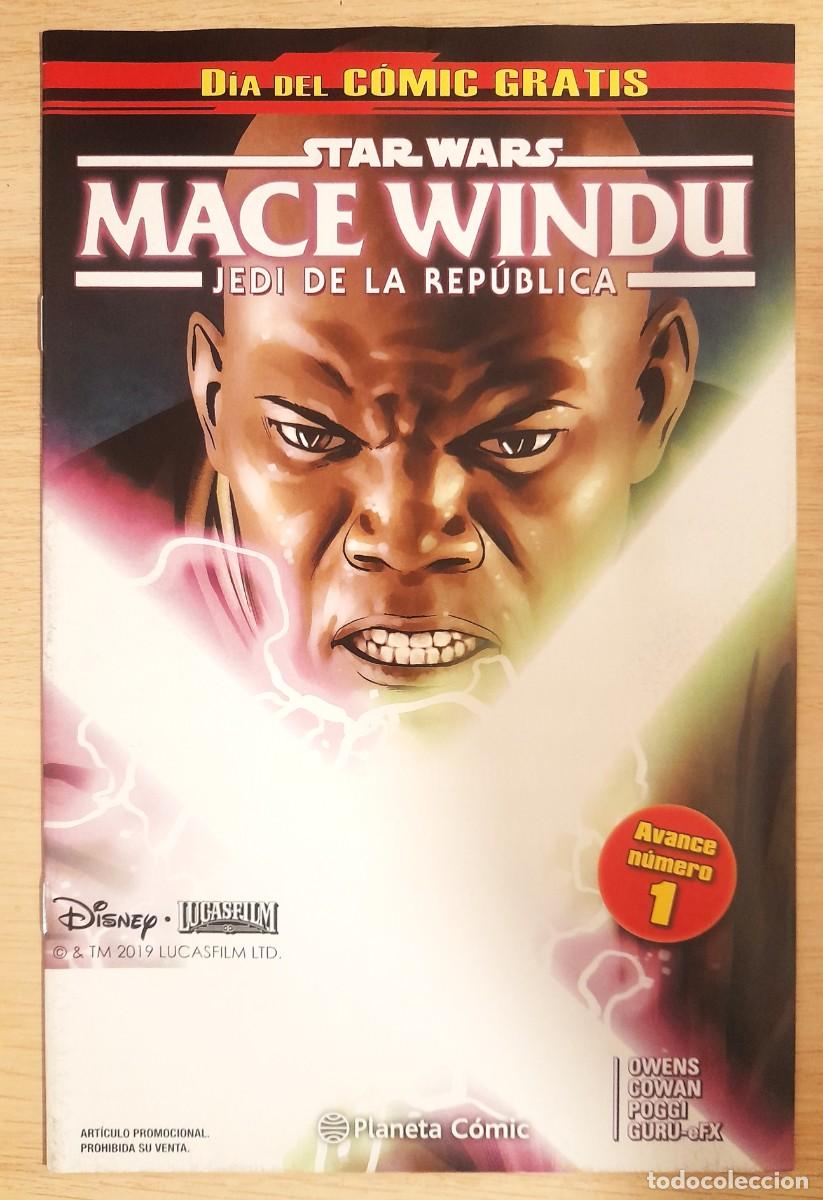 C&oacute;mics: Dia Del Comic Gratis Espa&ntilde;ol : Star Wars Mace Windu - Foto 1