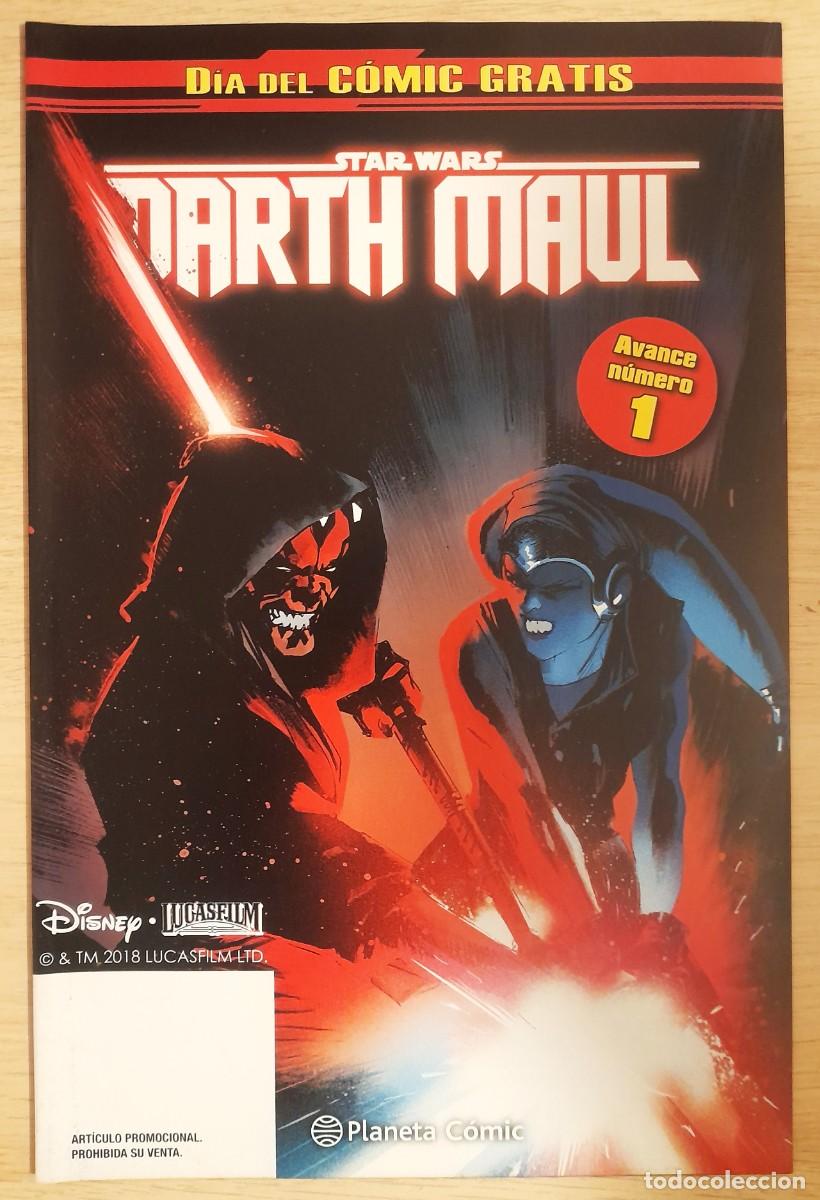 C&oacute;mics: Dia Del Comic Gratis Espa&ntilde;ol : Star Wars Darth Maul - Foto 1