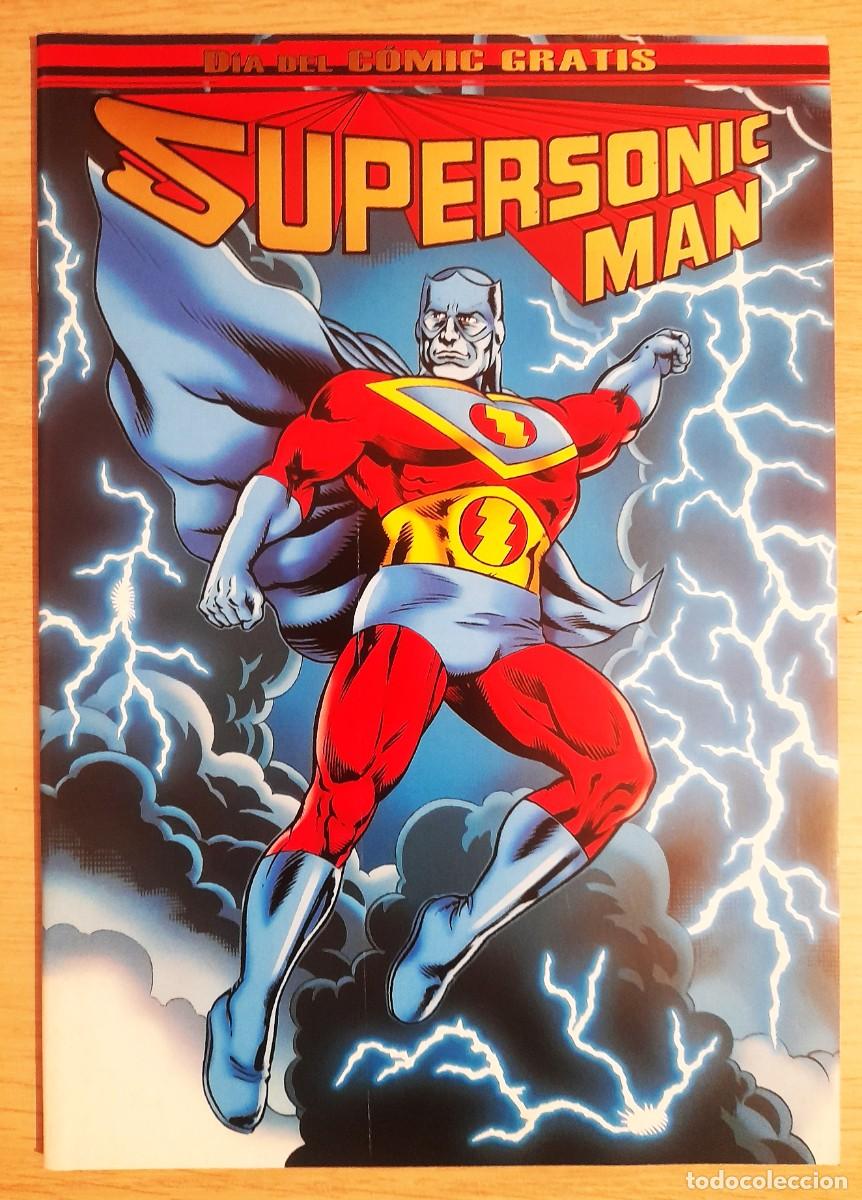 C&oacute;mics: Dia Del Comic Gratis Espa&ntilde;ol : Supersonic Man - Foto 1