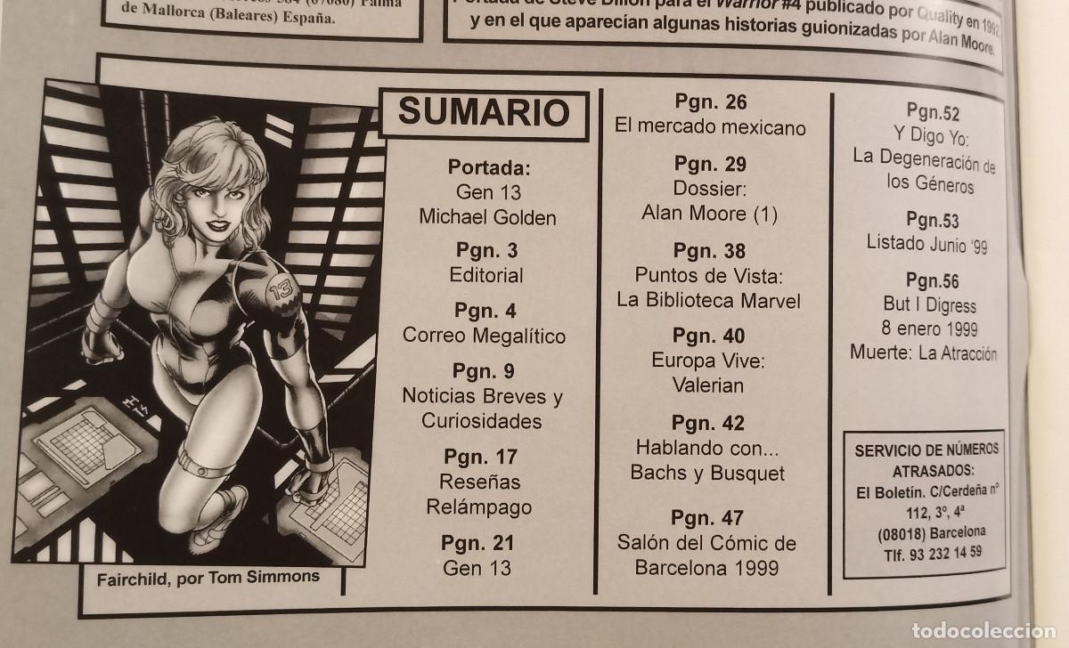 C&oacute;mics: REVISTA SOBRE C&Oacute;MICS DOLMEN N&ordm; 38 - JUNIO 1999 - Foto 2
