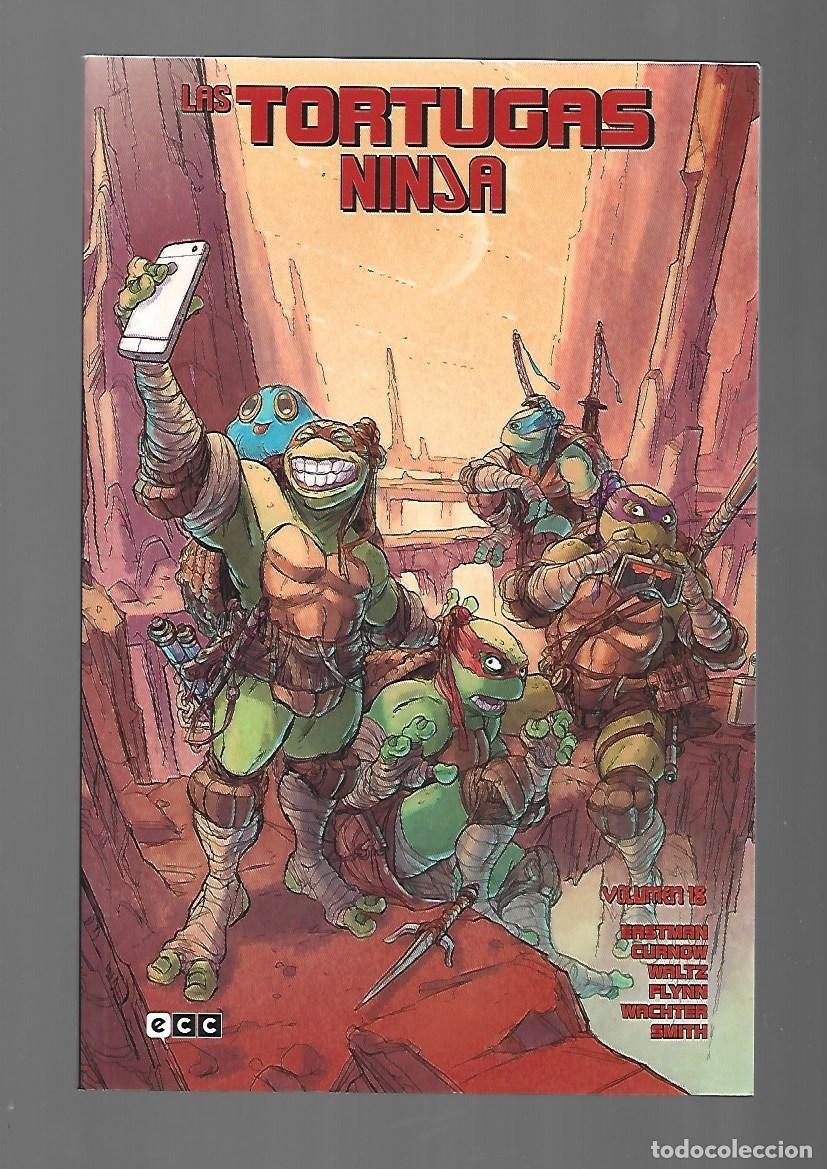 C&oacute;mics: Las Tortugas Ninja 18, 2023, ECC, impecable - Foto 1