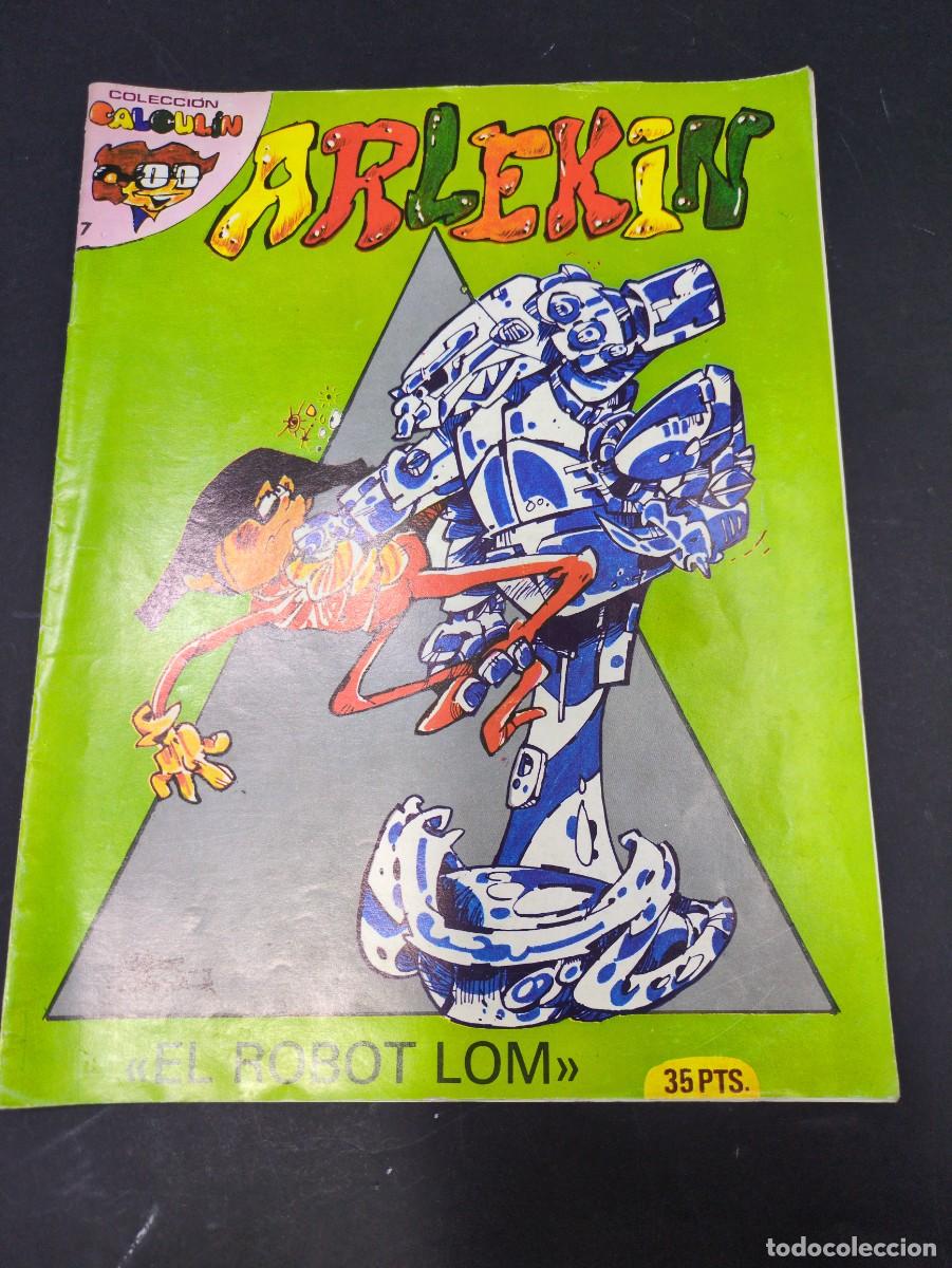 C&oacute;mics: coleccion calculin arlekin (el robot lom) N7 1978 - Foto 1
