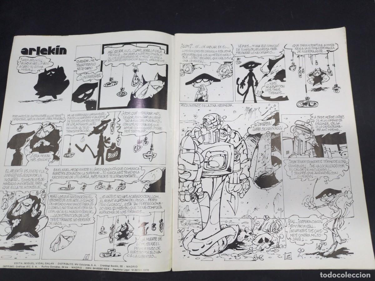 C&oacute;mics: coleccion calculin arlekin (el robot lom) N7 1978 - Foto 2