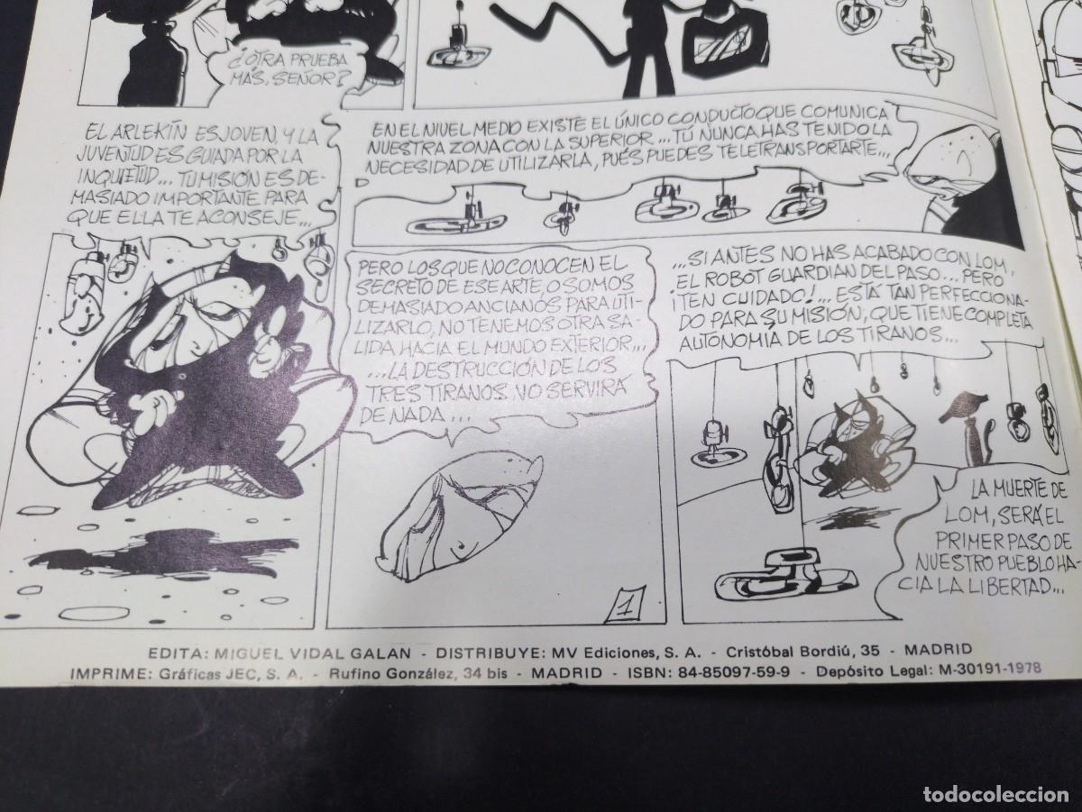 C&oacute;mics: coleccion calculin arlekin (el robot lom) N7 1978 - Foto 4