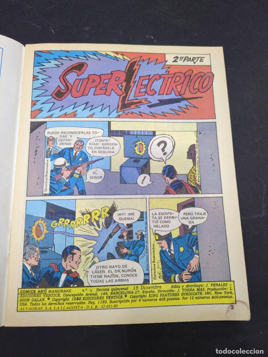 C&oacute;mics: MANDRAKE MERLIN EL MAGO N&ordm; 4 - COMICS ART - VERTICE - Foto 2