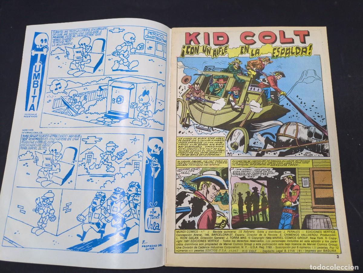 C&oacute;mics: KID COLT N&ordm; 2 CON UN RIFLE EN LA ESPALDA - Foto 2