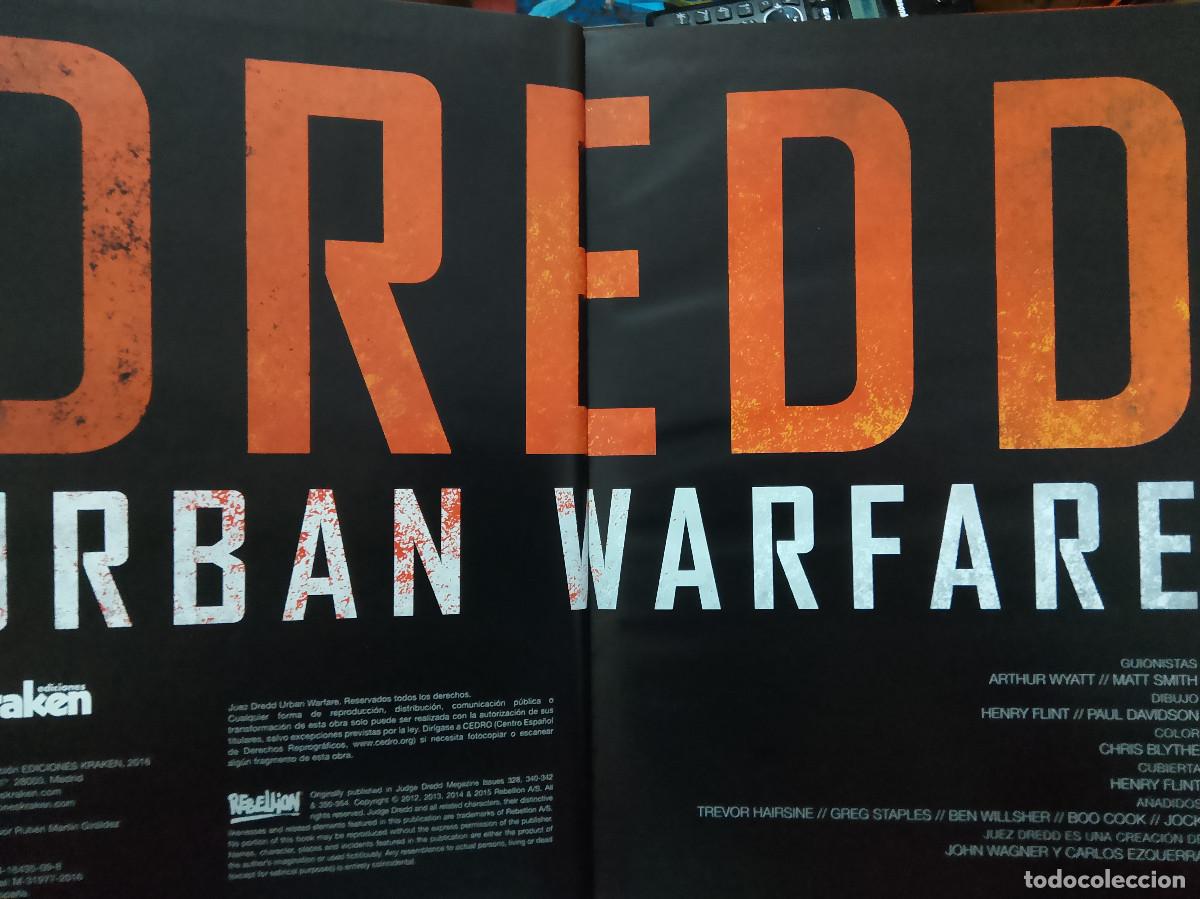 C&oacute;mics: VV.AA.: Juez Dredd. Urban Warfare (Ediciones Kraken. 2016) - Foto 3