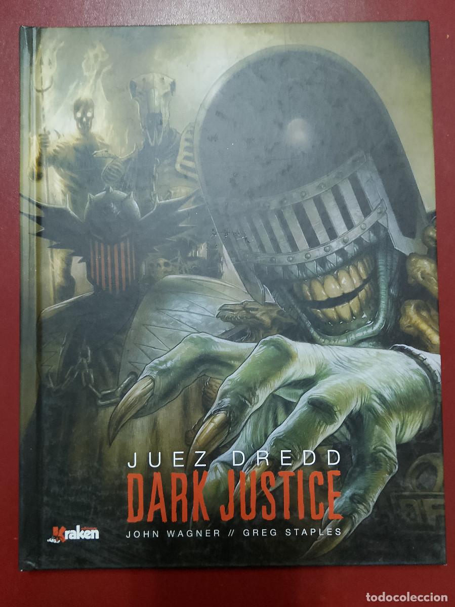 C&oacute;mics: John Wagner y Greg Staples: Juez Dredd. Dark Justice (Ediciones Kraken. 2015) - Foto 1